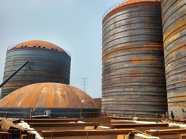 佳县焦粉钢板仓